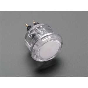 471, Принадлежности Adafruit  Arcade Button 30mm Translucent Clear
