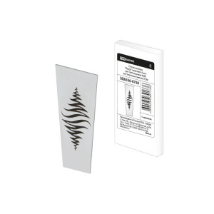 Стекло матовое "Вихрь" (комплект 6 шт.) для светильников 6060 шестигранник (металл) SQ0330-0758