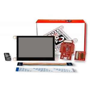 SK-gen4-43DCT, Средства разработки визуального вывода Starter Kit for gen4-uLCD-43DCT with uSD-4GB Industrial, gen4-IB, 4D-UPA and 150mm FFC Cable