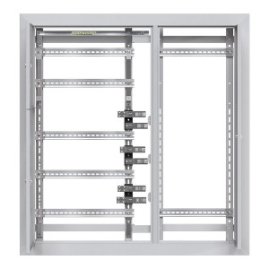 Щит этажный 9 кв. 3 окна в ряд по гориз. (1000х950х150) PROXIMA EKF