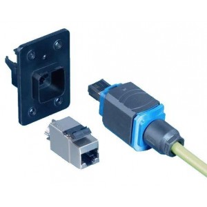 1987004-1, Модульные соединители / соединители Ethernet RJ45 4POS ML
