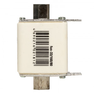 Вставка плавкая ППН-33 160/80А габарит 00 PROxima fus-33/160/80