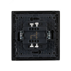 Выключатель проходной 1-кл. СП FORTE&PIANO 10А FP103 черн. IEK FP-V12-0-10-1-K02