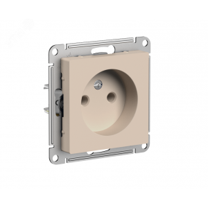 Розетка AtlasDesign 16А без заземл. без шторок механизм песочн. SE ATN001241