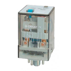 Промежуточное реле, без колодки PR083, Промежуточное реле, 2 группы переключающих контактов, контактная емкость: 10A/220VAC 10A/30VDC, номинальное напряжение катушки: 6…380VAC 6…125VDC, тип колодки SR08