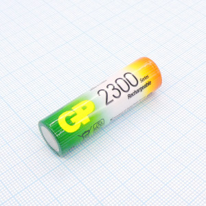 Аккумулятор AA (316) 2300мАч  GP, Аккумулятор никель-металлгидридный