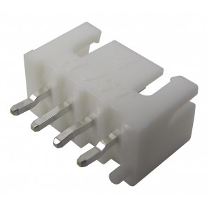 B4B-XH-AM (LF)(SN), Соединитель защищенный 4 контакт(-ов) 2.5мм луженый прямой монтаж в отверстие коробка