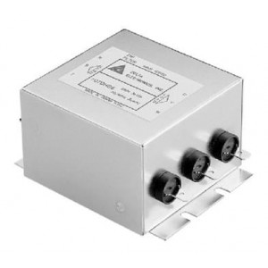 10TDHG6, Фильтры цепи питания Low-Voltage, 3-Phase, 3-Wire Filter, 250VAC, 10A, Chassis, Lug-Lug