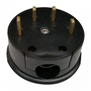 Разъем печной РШ/ВШ карболитовый 25А 380В черный 9112 4690612010182