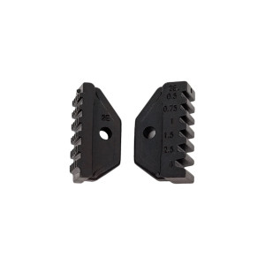 CP-236DE, Сменная матрица для кримпера CP-3005F, 1PK-3003F предназначена для обжима втулочных наконечников НШВИ, НШВИ(2), НШВ, профиль трапециевидный