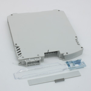 FMEH-02P-11-00A(H), Корпус на DIN-рейку с металлической защелкой