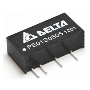 PE01D1209A, Преобразователи постоянного тока в постоянный с изоляцией DC/DC Converter, +/-9Vout, 1W