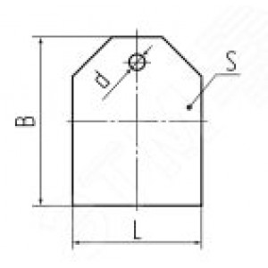 Бирка кабельная 