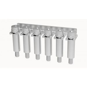 Соединительная перемычка FBRI6-RTK/S-06P-00Z(H), Соединительная перемычка, 6 полюсов, неизолированная, винтовая, для клемм: DCTK6