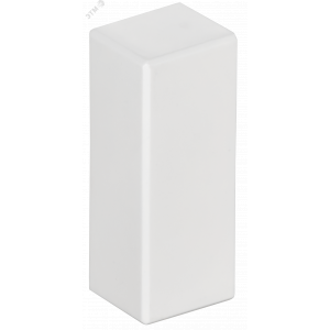 METRA MINI Заглушка 40х16мм белая 638155