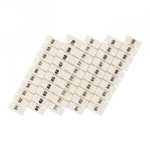Маркеры для JXB-ST-push-in 1,5 с нумерацией 50-100 (100 шт.) EKF PROxima