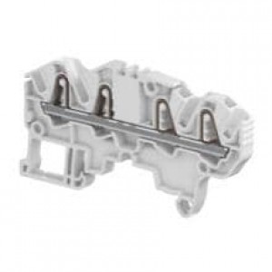 ZK2.5-4P-WH, Клеммные колодки для DIN-рейки Aut SNK PI-Spring