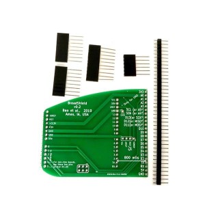 CS-BREADSHIELD-01, Принадлежности Crowd Supply unassembled PCB Breadshield board