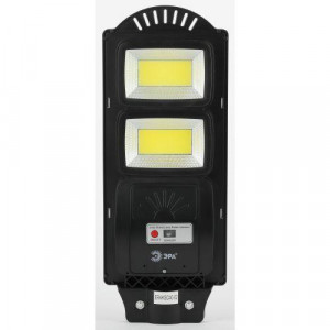 Светильник консольный 40Вт 750лм 5000К IP66 на солнечной батарее COB с кронштейном с датчиком движения ПДУ Б0046794