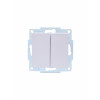 Изображение товара Выключатель 2-кл. СП Vesna механизм бел. 742-0288-101