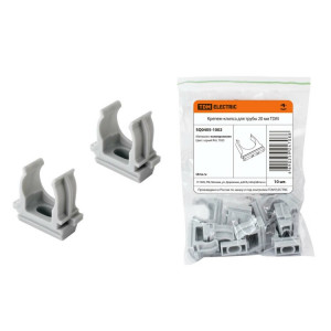 Крепеж-клипса для трубы 20 мм (10шт) SQ0405-1002