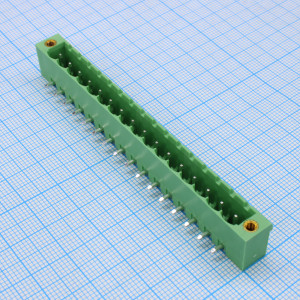 2EDGRM-5.0-16P-14-00A(H), Разъемный клеммный блок на плату, 16 контактов. Серия 2EDGRM-5.0