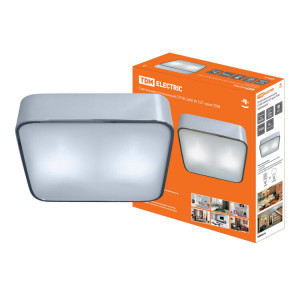 Светильник потолочный СП 06 2х60Вт E27 хром нМ SQ0346-0014