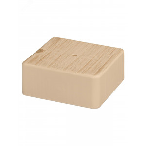 Коробка распаячная КР 100х100х44 ОП сосна IP40, инд. штрихкод SQ1401-0409