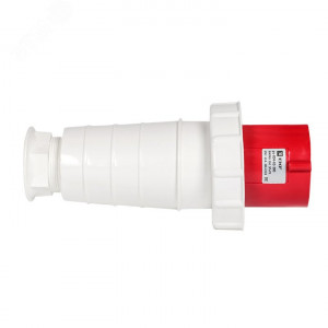 Вилка переносная 034 63А 3P+E 380В IP67 ps-034-63-380