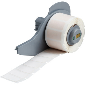 brd174557, M7-17-472 этикетки, материал B-472, высокотемпературный полиимид, белый, размер 25.4х12.7мм, 500 шт. в упак.