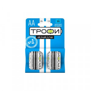 Элемент питания алкалиновый AA/LR6 LR6-4BL (блист.4шт) C0034657