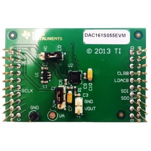 DAC161S055EVM, Средства разработки интегральных схем (ИС) преобразования данных DAC Eval Mod