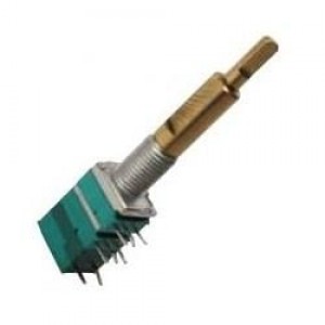 PTH902-030K-504A2, Потенциометры 500Kohms Dual Gang No Detent