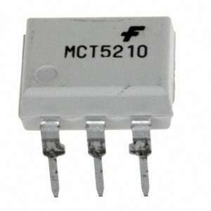 MCT5210M, Оптоизолятор 7.5кВ транзисторный выход c выводом базы 6DIP