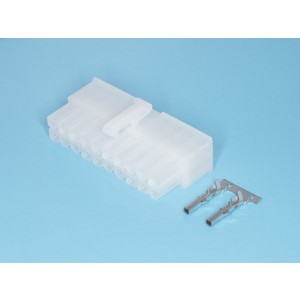 MF-20F, Разъем питания Mini-Fit 20 контактов, гнездо на кабель, шаг 4,2мм