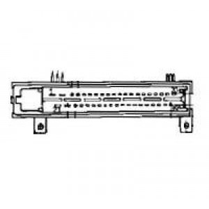 D38999/26WD35PA, Круговой мил / технические характеристики соединителя DTS 37C 37#22D P