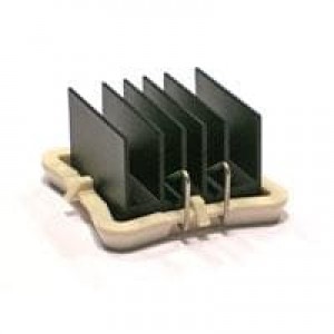 ATS-53210K-C1-R0, Радиаторы maxiGRIP BGA Heatsink with Attachment, High Performance, Straight Fin, Low Profile, Black-Anodized, T766, 21x21x14.5mm