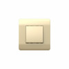 Выключатель 1-кл. NEW3-E 10А без фиксации шампань 431400