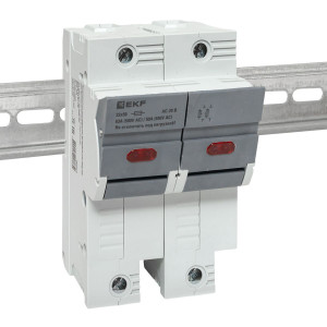 Предохранитель-разъединитель DF 22х58 2Р (тип ПВЦ) EKF