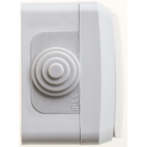 Выключатель 1-кл. ОП Этюд 10А IP44 10AX сер. SE BA10-041C