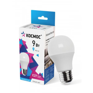Лампа светодиодная А55 9Вт 4500К Е27 LkecLED9wA55E2745