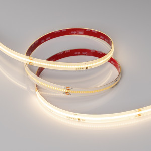 Лента герметичная SPI-COB-SE-X378-12mm 24V Warm3000-PX63-BPT (7 W/m, IP65, 5m) 041739, Светодиодная лента SPI-X378, герметичная IP65 (SE - силиконовое покрытие), микросхема WS2818B. Светодиоды CSP 378 шт/м (1890шт на 5м), 1 pixel = 63 LED, белая плата, скотч 3М. Цвет ТЕПЛЫЙ 3000K, высокий индекс цветопередачи CRI>90, угол 140°. Питание 24 В