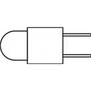550-1204F, Светодиодные индикаторы для печатного монтажа YELLOW DIFFUSED LOW CURRENT