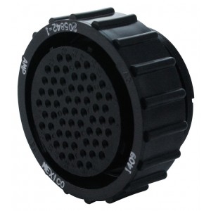 205842-1, Корпус цилиндрического разъема 63 конт. на кабель