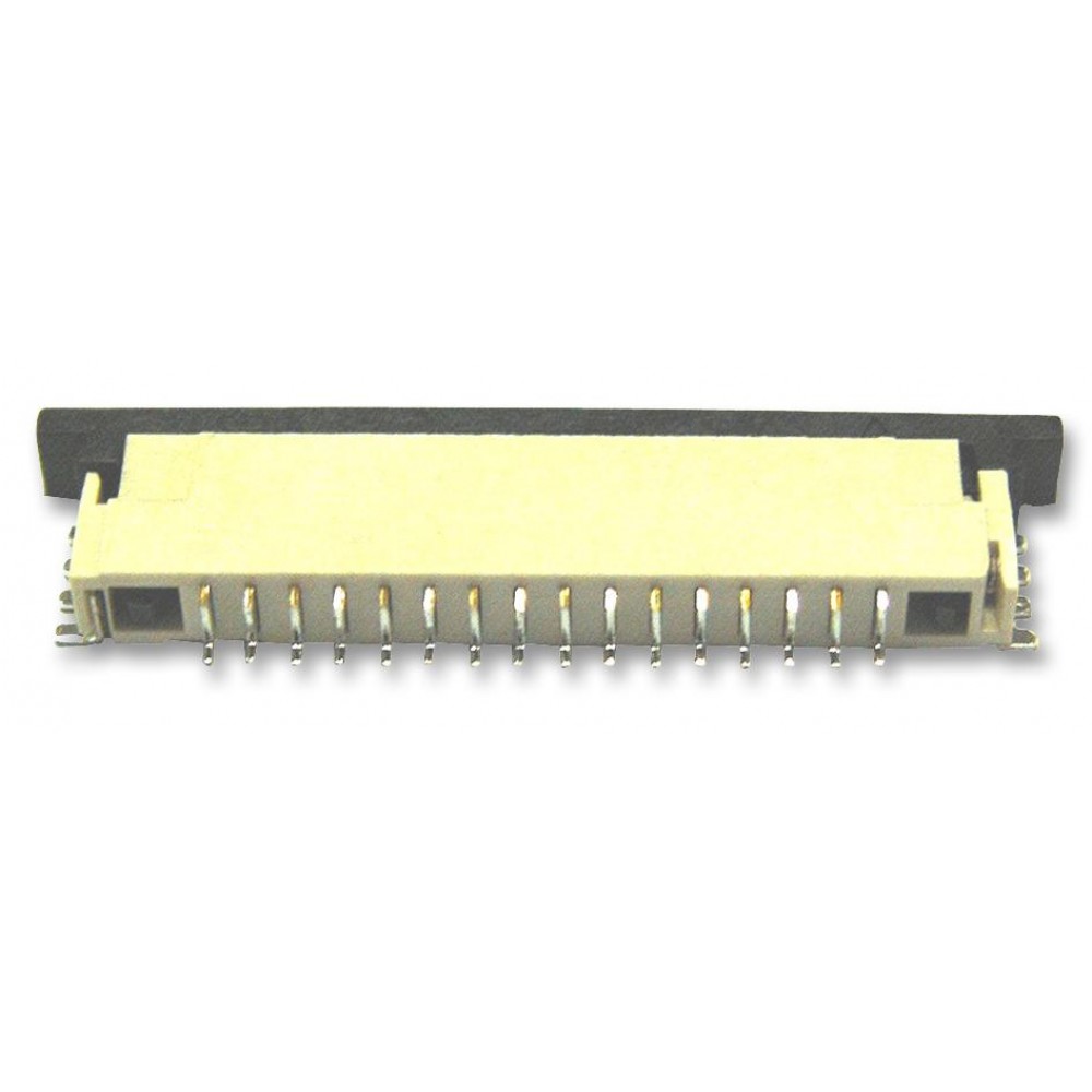 Изображение товара Соединитель FPC 6 контактов шаг 1.00 мм угловой TE Connectivity 84953-6