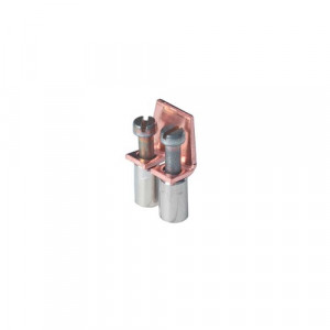 Соединительная перемычка VB WK 2,5 - 2, Соединительная перемычка, 2 полюса, изолированная, винтовая, для клемм: WK 2,5/U; WKN 2,5 E/U цвет: желтый