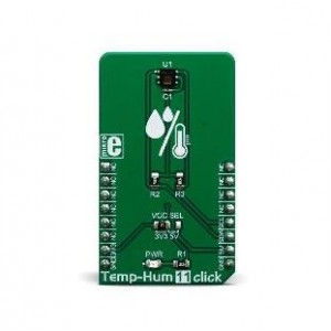 MIKROE-3469, Инструменты разработки температурного датчика Temp&Hum 11 Click