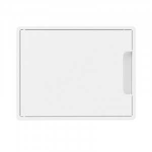 Щиток встраиваемый FRAME 8мод. с бел. дверцей с 2 шинами PEN на 6 и 8 отверст. бел. DKC F08B1WW