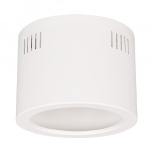 Корпус SP-LEGEND-R175 (WH) 027332, Корпус для накладного монтажа даунлайтов серий LEGEND и STORM. Материал алюминий, цвет белый. Габариты: O176х130мм.