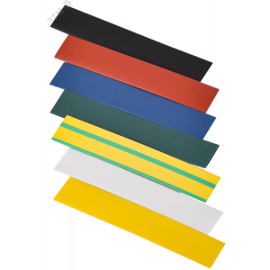 Набор трубок термоусадочных нг-LS 10/5 100мм 7 цветов по 3шт UDR10-010-005-021-S